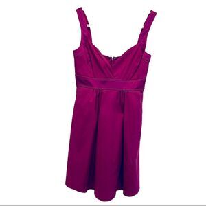 Marciano Sleeveless Mini Dress in Wine Women’s Size Small (S)